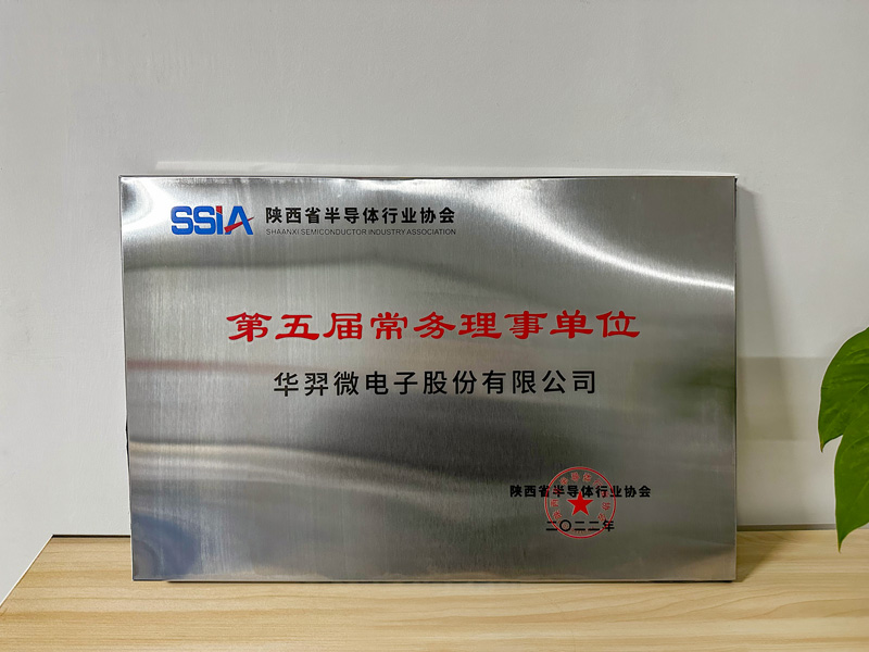 陜西省半導(dǎo)體行業(yè)協(xié)會第五屆常務(wù)理事單位